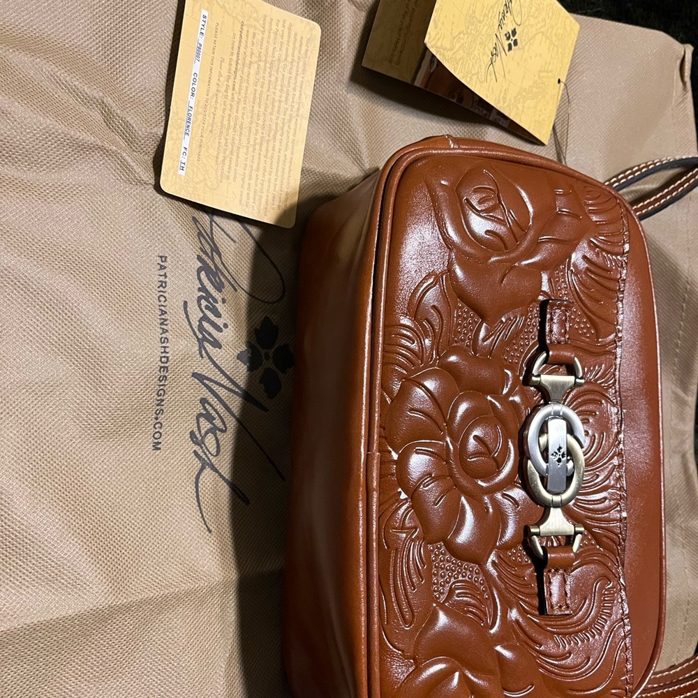 Patricia Nash Leather Handbag
